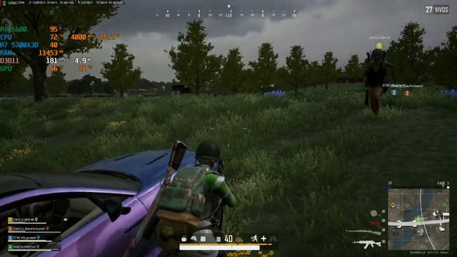Ryzen 7 5700x3D - PUBG - DESTON - VERY LOW 1080P - RX 6600 смотреть онлайн