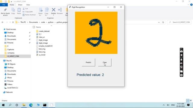Real Time Digit Recognition using python, CNN, tkinter .... смотреть онлайн