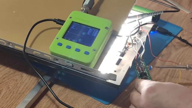 Сделал схему регулировки яркости светодиодного светильника на основе мультивибратора своими руками. смотреть онлайн