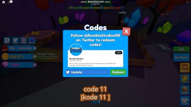 *NEW UPDATE CODES* [UPDATE 50] Mining Simulator 2 ROBLOX | ALL CODES | August 12, 2023 смотреть онлайн