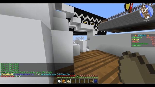 Paintball LordSettlerFx vs BlaSerFeeD , Java Server 1.6.4 смотреть онлайн