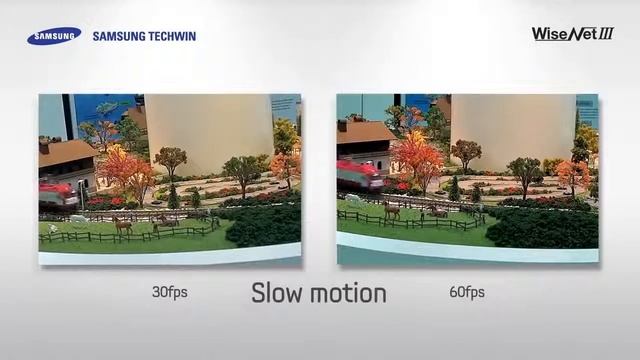 60fps with Samsung WiseNetIII смотреть онлайн