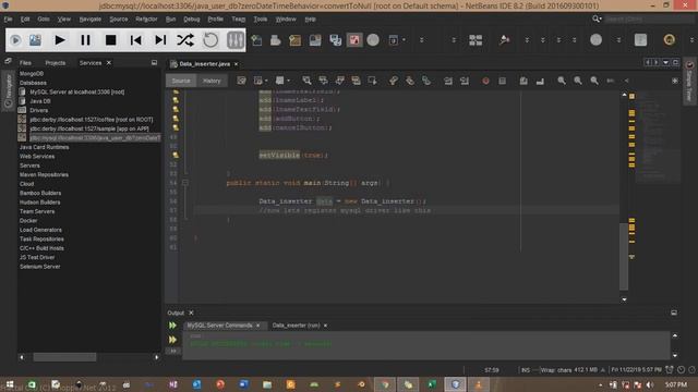 java tutorial 45 GIU Insert data into mysql wampserver database смотреть онлайн