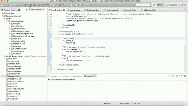 Computer Science 2: Data Structures and Algorithm Analysis in Java [1/3] смотреть онлайн