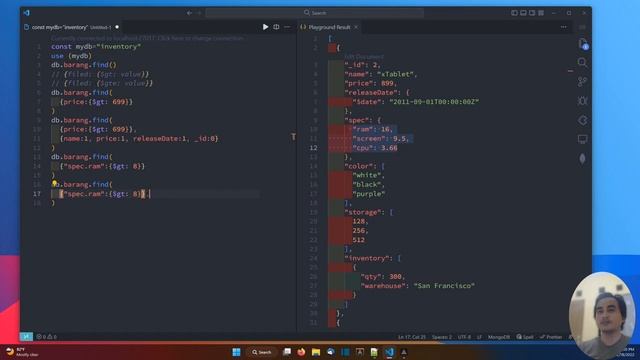 MONGODB TUTORIAL #13 OPERATOR GT dan GTE смотреть онлайн