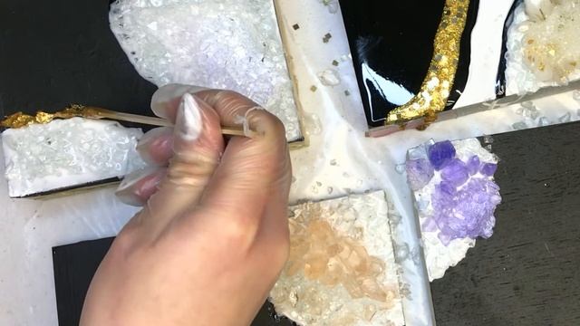 ЖЕОДЫ С ЭПОКСИДНОЙ СМОЛОЙ и декором. смотреть онлайн