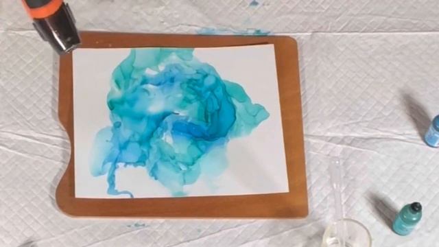 #213 Learning How to Use Ranger Alcohol Inks on Yupo Paper. #alcoholinks смотреть онлайн