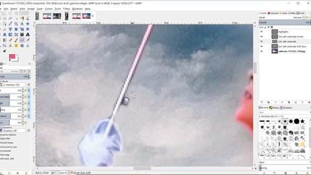 GIMP 2.10 Compositing Tutorial - Fantasy Beach Photo Manipulation