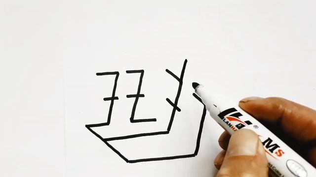 Sonlardan rasm chizish 777|Сандардан сурет салу|Рисунки из цифр | Drawing from numbers смотреть онлайн