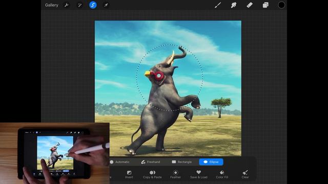 Fit An Image To A Shape With Procreate смотреть онлайн