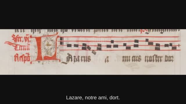Lazarus amicus noster dormit