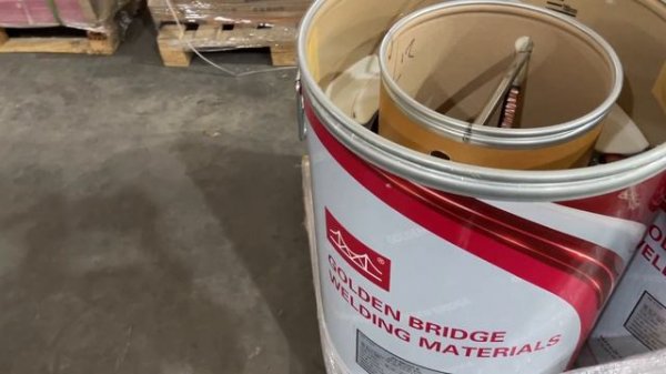 Омедненная сварочная проволока в бочках, Golden Bridge