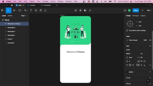 Login Signup Screen Design | Adobe XD | App UI Design смотреть онлайн