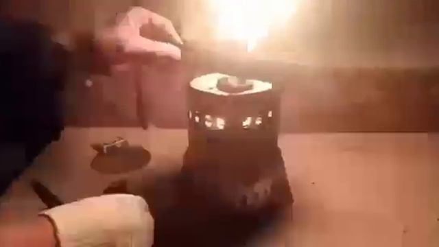 Проведение испытания мини печки. смотреть онлайн