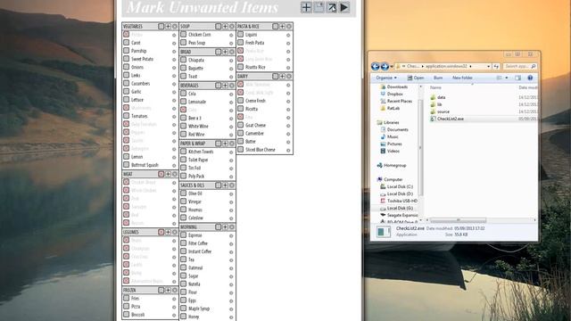 Checklist using Processing/Java смотреть онлайн