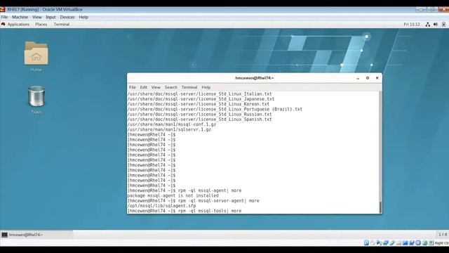 SQL Server 2017 installation on RHEL 7.4 - connect with SSMS смотреть онлайн