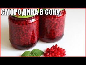 СМОРОДИНА В СОБСТВЕННОМ СОКУ. Без сахара и с сахаром! Вкусно и полезно