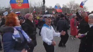 Севастополь празднует. Референдум о присоединении Крыма к России. (18.03.2014)