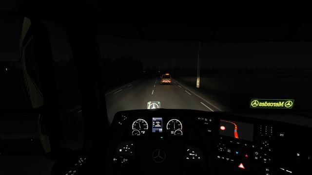 ETS 2 - 8x4 Mercedes Actros Transporting an Oversized Load Part 3 смотреть онлайн