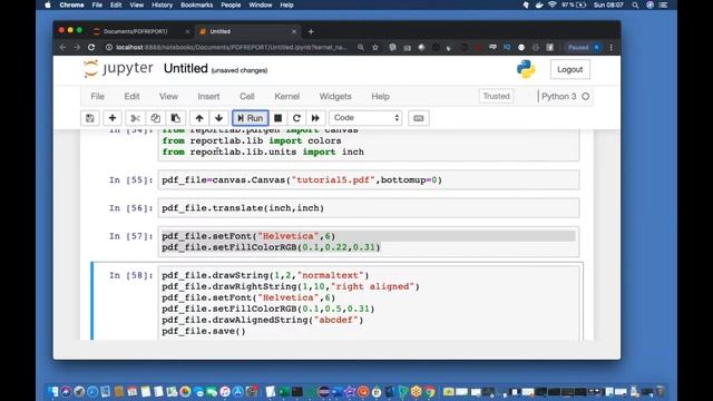 How To Use String & Text Alignment in Reportlab|Reportlab Complete Tutorial Using Python|Part:5 смотреть онлайн