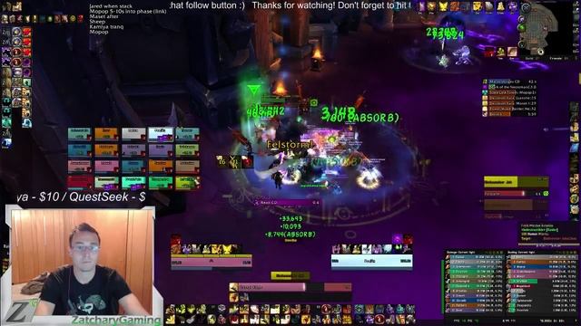 Mythic Hellfire Citadel - Hellfire High Council - Holy Paladin POV (Indestructible - Kel'thuzad) смотреть онлайн