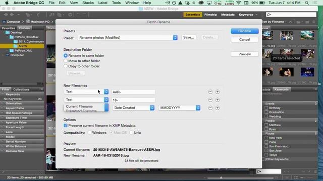 Batch Rename Files with Bridge ft. Andrea Swingley // Three Minutes Max смотреть онлайн