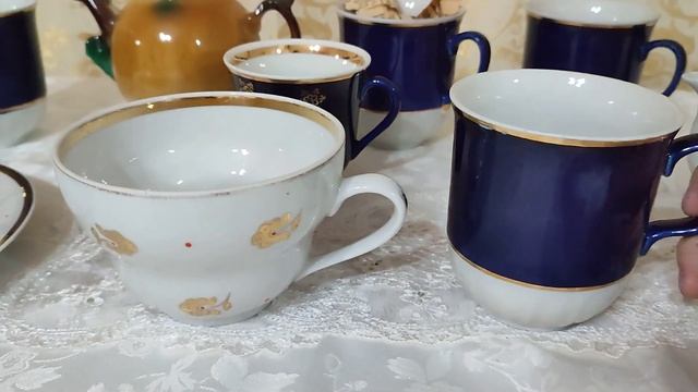 Продаю: Чайная пара Гигант Светловодск, Чайник Сумы и Полонное , Чашки Барановка Довбыш кобальт. смотреть онлайн