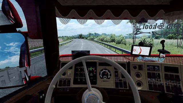 SCANIA 4 RJL/Ronny Ceusters/V8 Sound/ Promods - ETS2 1.32.3 смотреть онлайн