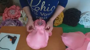 Diy Foam Flowers making.Ростовая роза из фоамирана.Часть 2 сборка, чашелистик.Big flowers