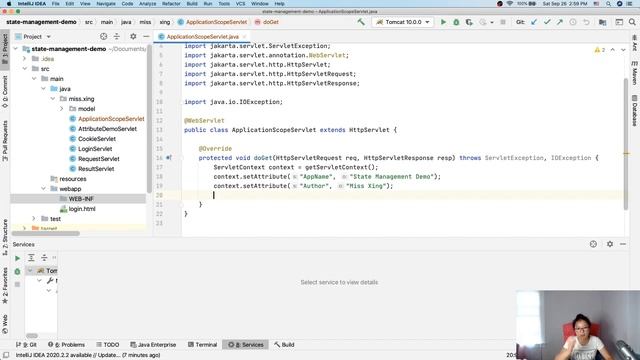 State Management - Application Scope смотреть онлайн