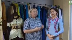 Женский татарский головной убор (калфак)