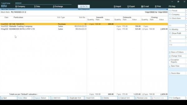 How To Check Sales Order Outstanding Reports In Tally Prime | Purchase order Outstanding In Tally