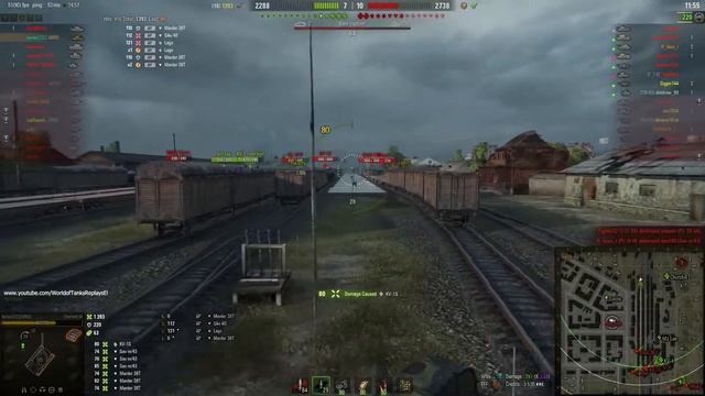 World of Tanks Churchill III (Milkys skin) 2.309 EXP 65K credits - Ensk смотреть онлайн