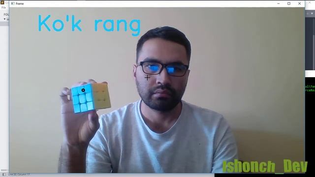 AI. Opencv loyiha 4. Rangni aniqlash смотреть онлайн