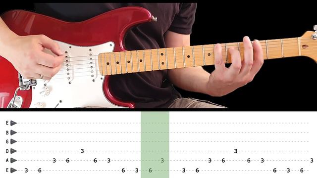 HOUND DOG - Guitar lesson - Guitar solo (with tabs) - Elvis Presley - fast & slow version смотреть онлайн