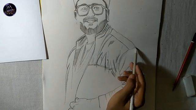 Uttarakhandi singer Rohit Chauhan's Sketch (Gallery Of Gray Arts) смотреть онлайн