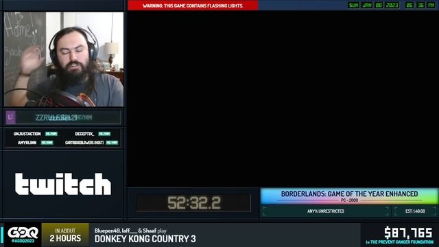 Borderlands: Game of the Year Enhanced by zzrules21 in 1:23:49 - Awesome Games Done Quick 2023 смотреть онлайн