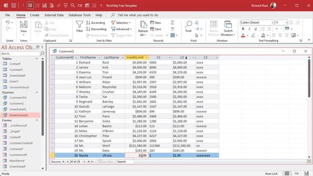 How to Get a List Box Column to Align Right in Microsoft Access (Text Alignment) смотреть онлайн