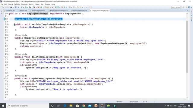 DAO design pattern implementation in JAVA || Data Access Object Design Pattern|| J2EE Design Patter смотреть онлайн