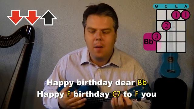 Happy Birthday | Mr B's Ukulele Channel смотреть онлайн