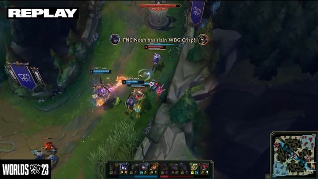 FNC vs. WBG - Game 1 | Swiss Stage | 2023 Worlds | Fnatic vs Weibo Gaming (2023) смотреть онлайн