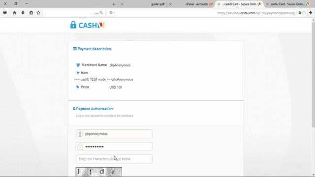 #5 Create Payment With CashU Part 5 смотреть онлайн