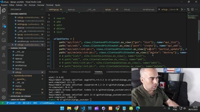 EP22 - Django Rest Framework Simple jwt - Token de Autenticação смотреть онлайн