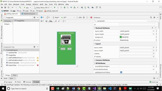 AWD1112 - Intro to Android - Part05 - InClass - 01-15-2020 смотреть онлайн