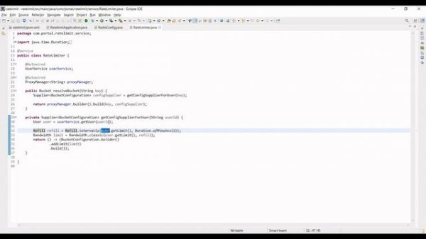 API Rate limiting with Bucket4J and Redis