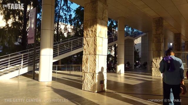 LOS ANGELES - The Getty Center Museum, Los Angeles, California, USA, Travel, 4K UHD смотреть онлайн