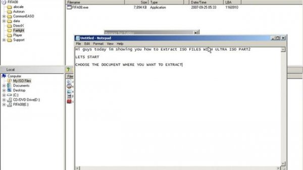 How to extract ISO files PART2 (ULTRA ISO)