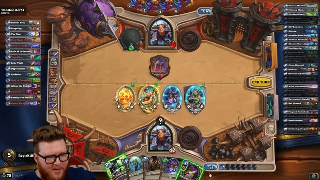 Insane Death Rogue Duels! Orion Secret Mage! | Hearthstone смотреть онлайн