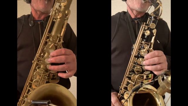 David Martin, french saxophonist, cover "Shake it loose" Eric Marienthal смотреть онлайн