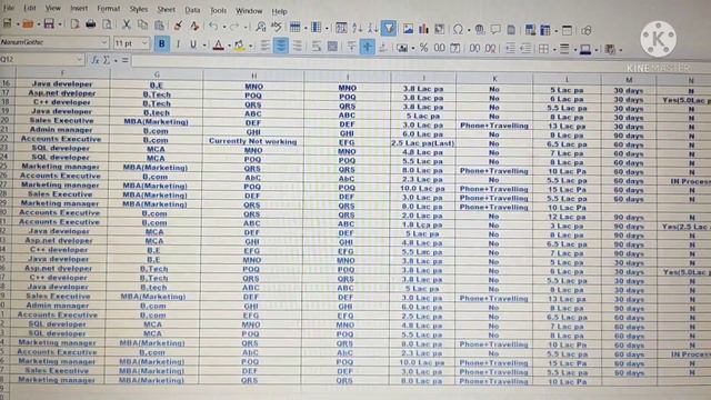 Recruitment Tracker|Recruiter Data| How to maintain Recruitment Tracker in Excel смотреть онлайн